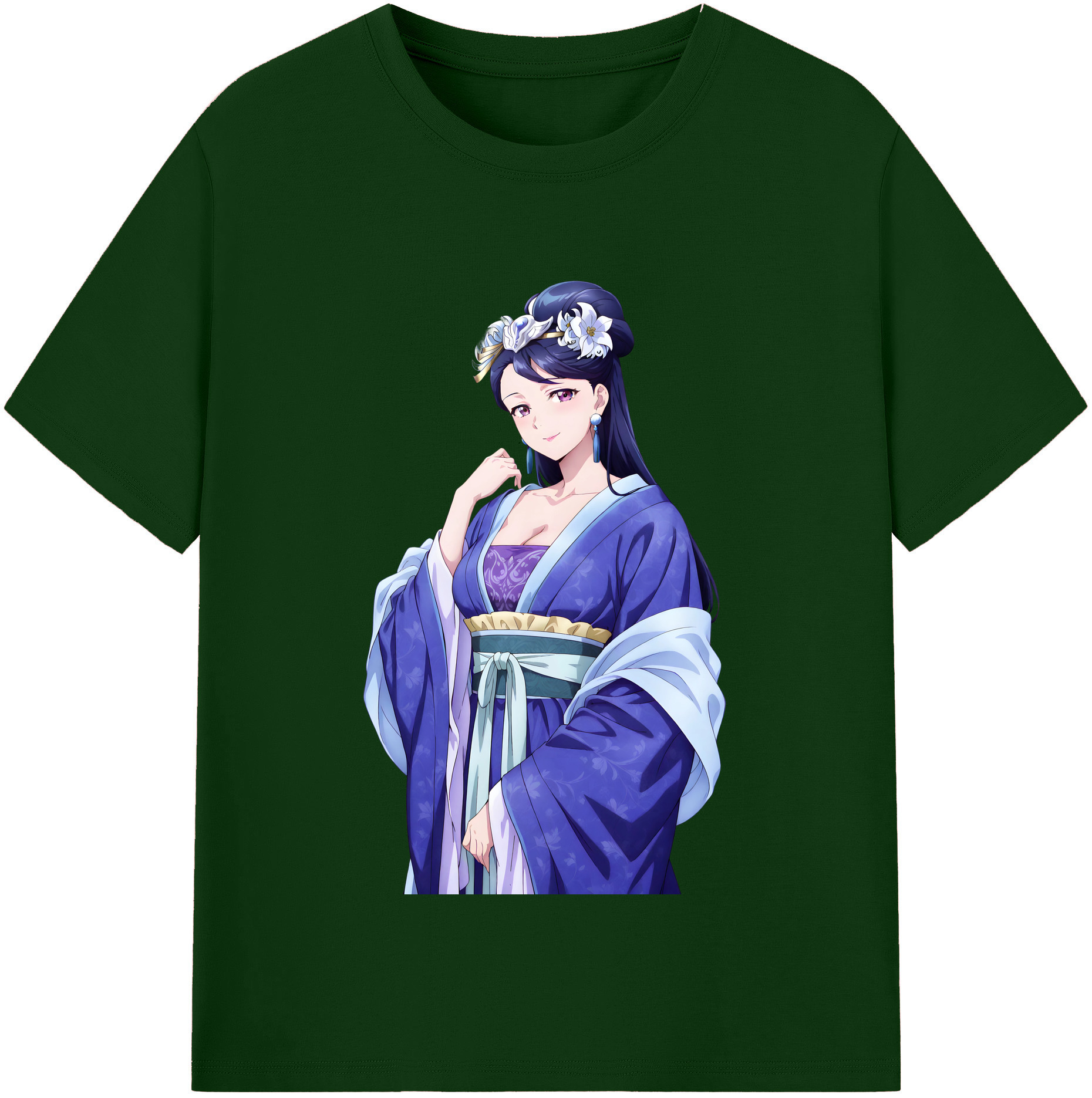 （画像用） 薬屋のひとりごと The Apothecary Diaries 綿100％半袖Tシャツ（フロントプリント）